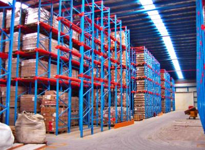 China Durable Warehouse Multi Tier Shelving , 6000mm Steel Racking Systems for sale