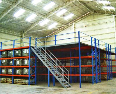 China Heavy Duty Pallet Rack Mezzanine Systems For Logistics Warehouse for sale