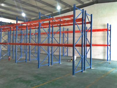 China Roll Formed Selective Pallet Racking For Warehouses , Heavy Duty Pallet Racking System for sale