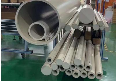 China Fibra de vidrio virgen PEEK tubo de material modificado reforzado en venta