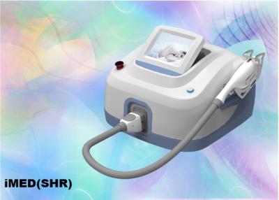 China Pele el laser SSR dos del rejuvenecimiento dirigen, retiro del pelo de la E-luz SHR Chin del salón de belleza en venta