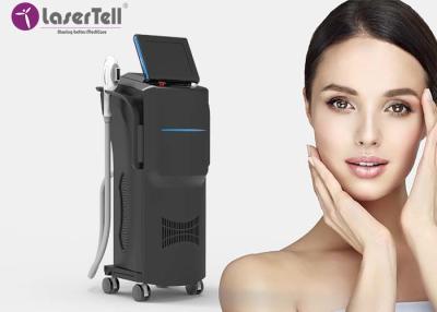 China Touch Screen Double Handle Opt Shr Machine Ipl Laser Hair Remover Permanent Epilator for sale