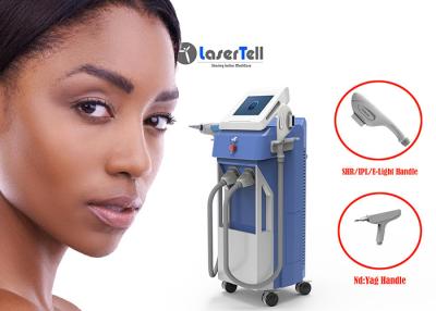 China E Light SHR Hair Removal Machine 3 In 1 Laser Tattoo Removal High Performance for sale