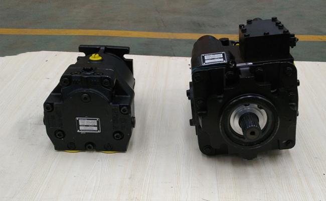 Cement mixer hydraulic pump