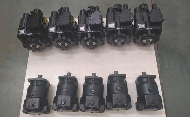 hydraulic pump for agitator machine