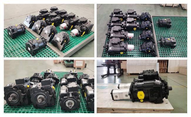 hydraulic pumps overload test.