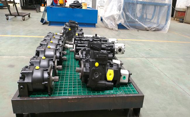 hydraulic pumps connecting gear pumps