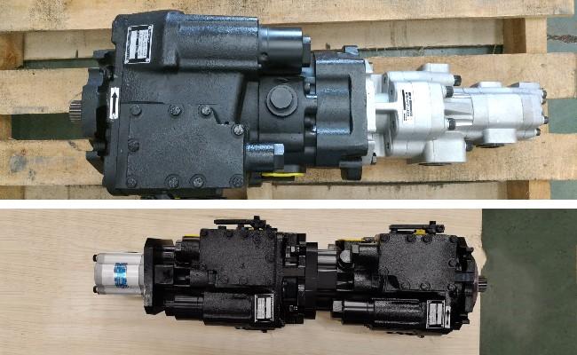 combined harvester hydraulic system
