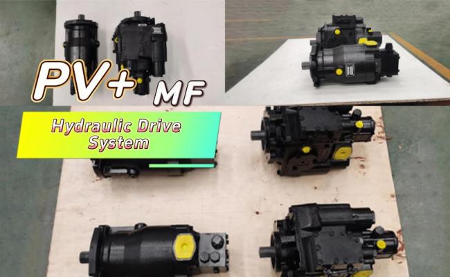 silage machine hydraulic drives system