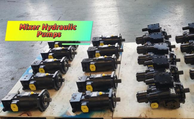 High pressure hydraulic piston pump