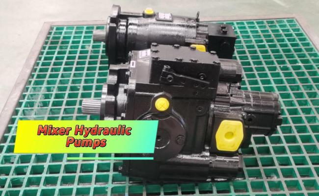 Mixer truck hydraulic piston pump