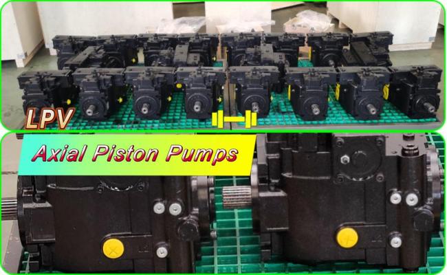 Closed circuit piston pump
