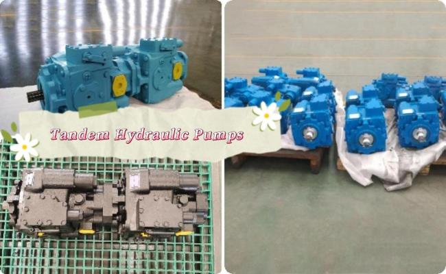 Scraper hydraulic oil pump