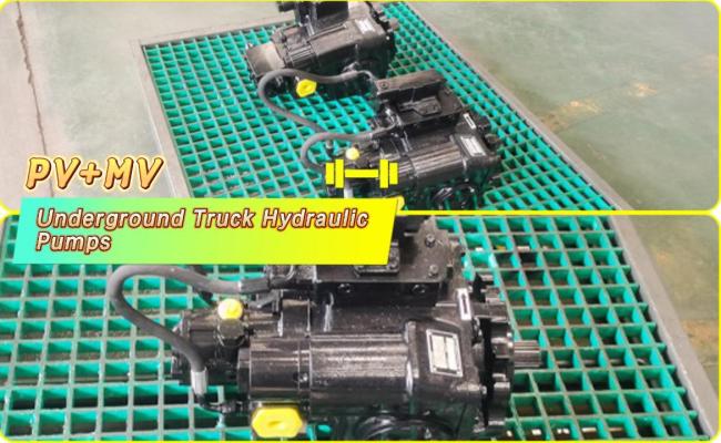 Piston pump for mining
