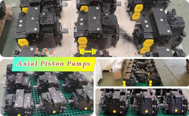 forage harvester hydraulic motor pump system
