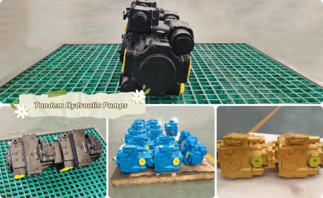 Hydraulic tandem pump
