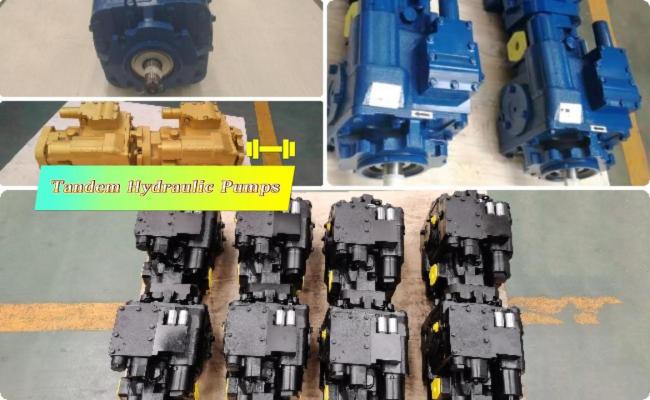 Hydraulic tandem pump manufacturer