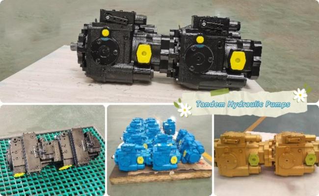Hydraulic tandem pump