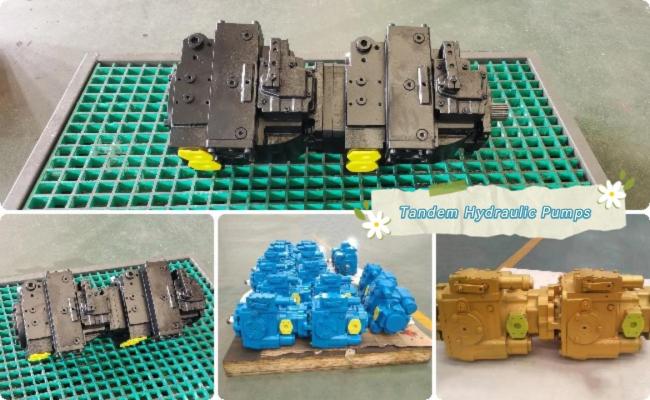 Hydraulic tandem pump customization