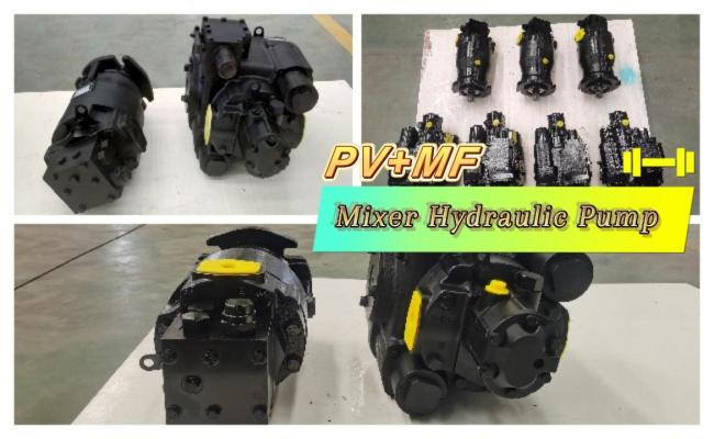 hydraulic mixer truck pump