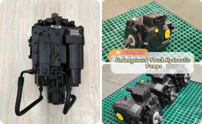 Scraper hydraulic oil pump