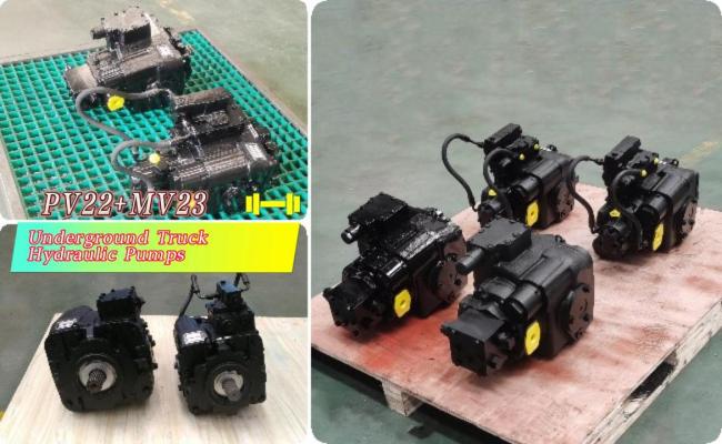 Scraper hydraulic oil pump