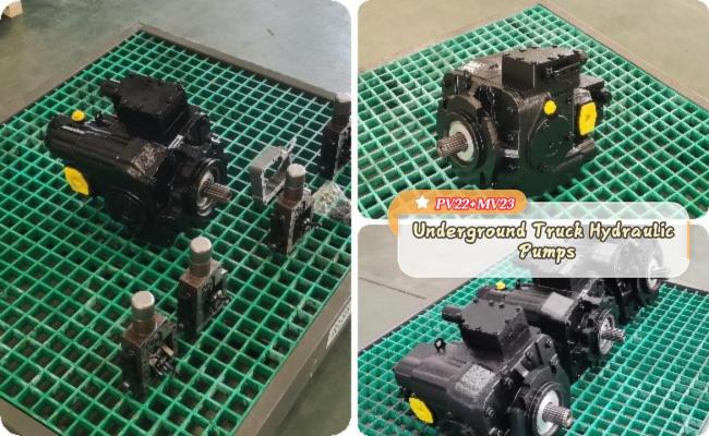 Scraper hydraulic oil pump