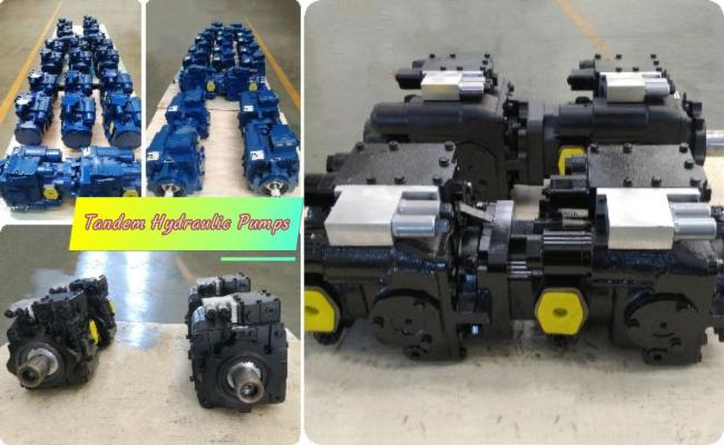 Hydraulic tandem pump customization