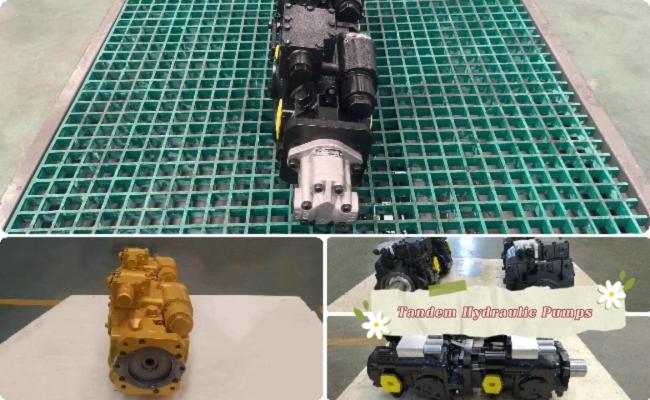Hydraulic tandem pump manufacturer