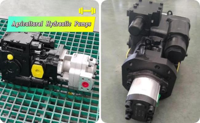Combine harvester hydraulic piston pump customization