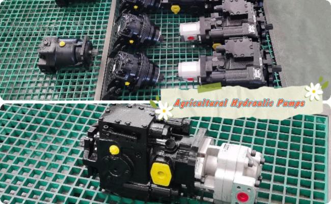 Tractor hydraulic piston pump customization