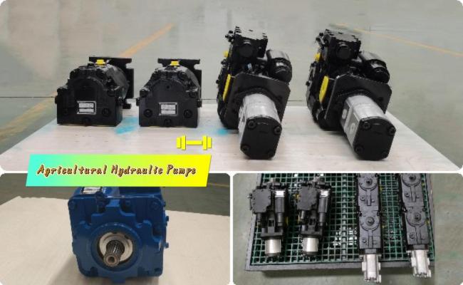 Combine harvester hydraulic piston pump customization