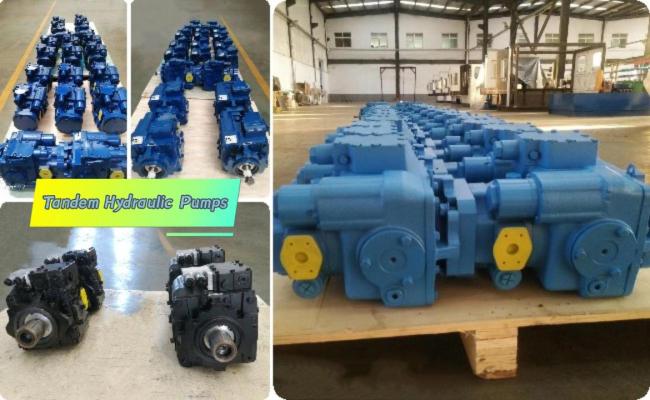 scraper underground truck hydraulic pumps