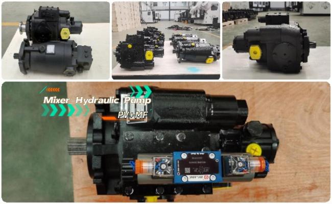 Mixer hydraulic pump