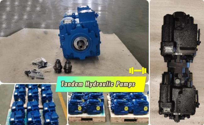 rice harvester hydraulic pump