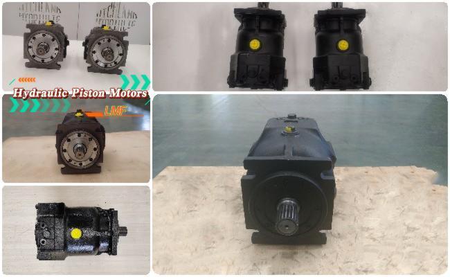 Grape harvester hydraulic motor customization