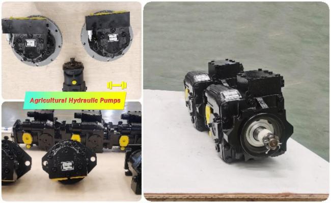 Combine harvester hydraulic piston pump customization