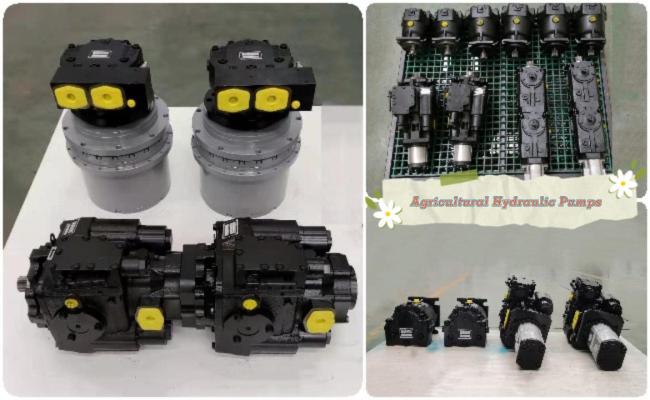 Corn harvester hydraulic piston pump customization