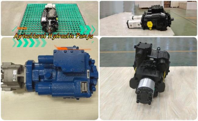 Tractor hydraulic piston pump customization
