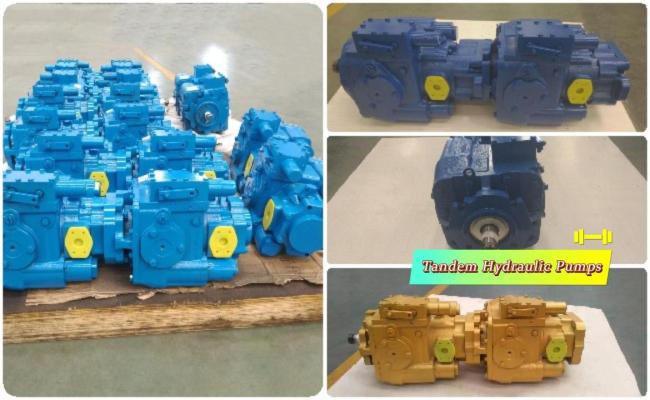 Hydraulic tandem pump customization