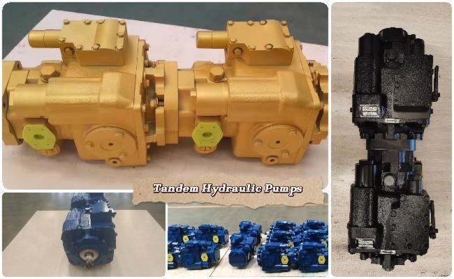 agricultural machinery tandem hydraulic pumps