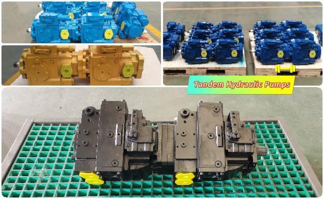 Forage harvesters hydraulic pumps
