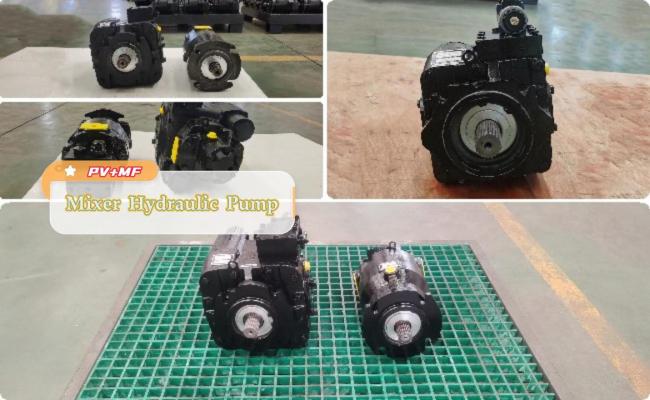 concrete mixer hydraulic pump