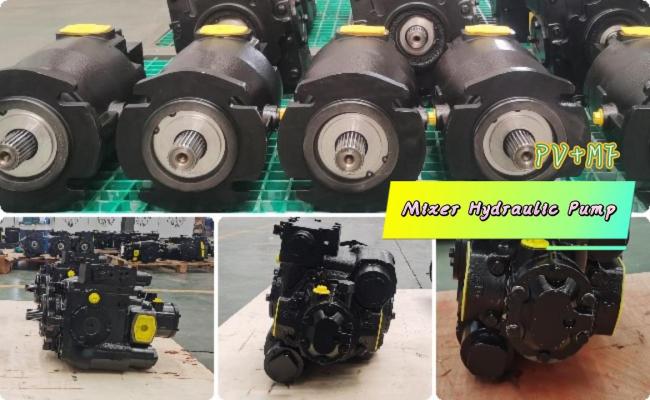 concrete mixer piston pump