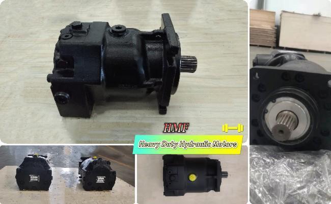 Silage machine hydraulic pump