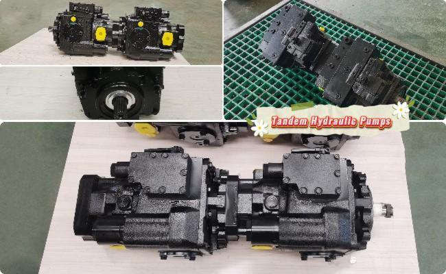 Hydraulic tandem pump customization