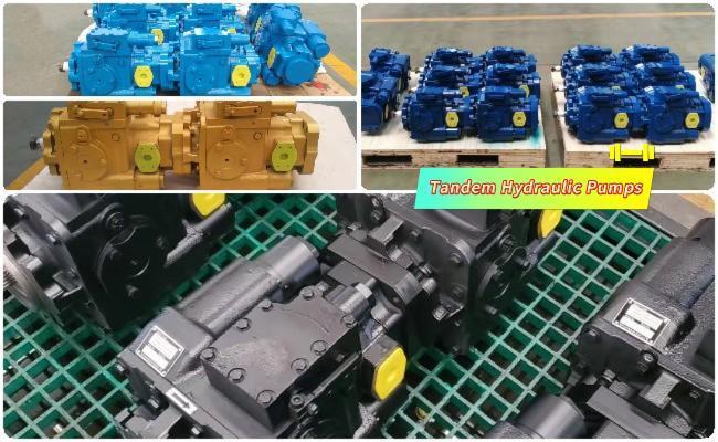 Hydraulic tandem pump customization