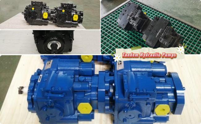 Hydraulic tandem pump customization