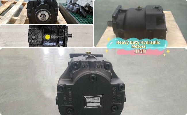 Silage machine hydraulic pump