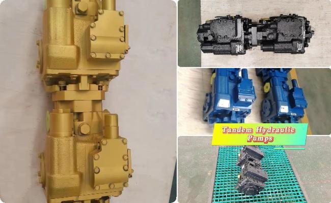 Hydraulic tandem pump customization